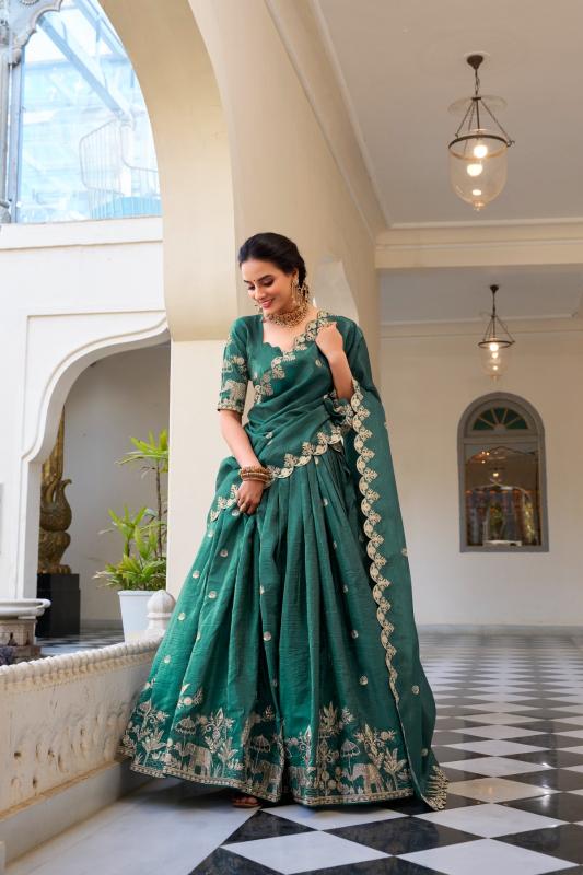 Sabella Heenal catalog buy lehenga with can can online in india