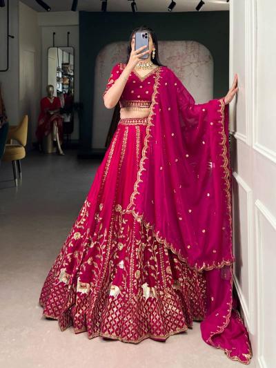 Sabella Taraa L 1459 catalog lehenga online india red jodhpur
