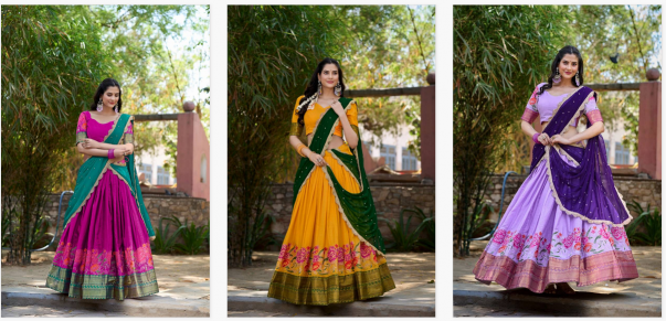 Sabella Taraa L 1518 catalog lehenga online india jabong