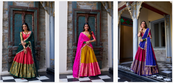 Sabella Taraa L 2023 catalog lehengas choli online india