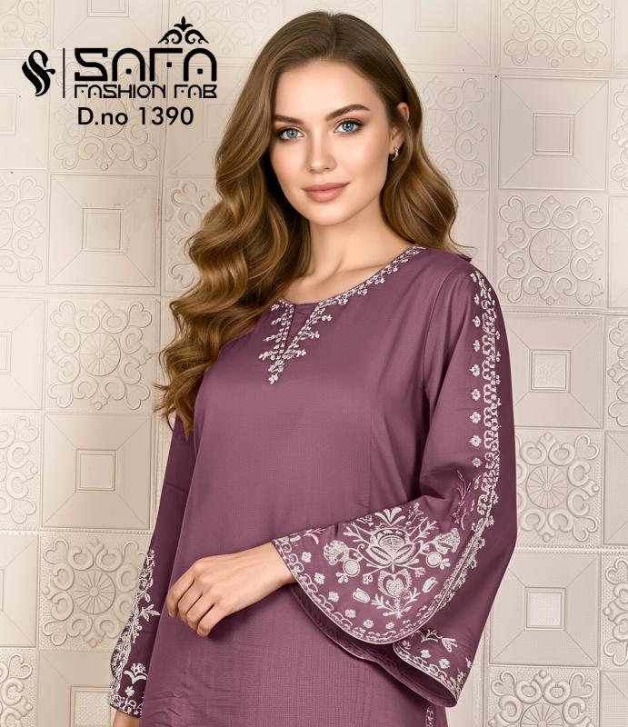 Safa Fashion Fab 1390 catalog pakistani suits wholesalers in surat