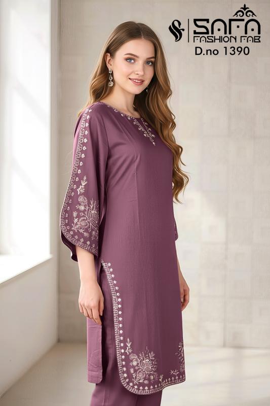 Safa Fashion Fab 1390 catalog pakistani suits wholesalers in surat