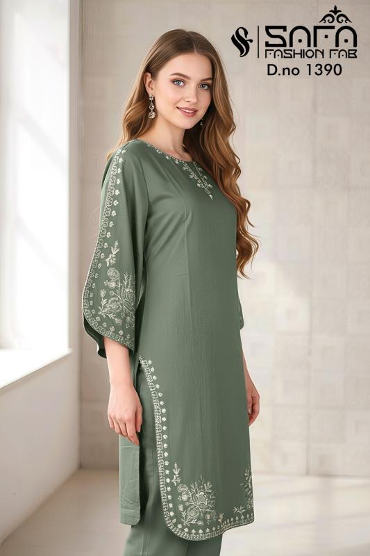 Safa Fashion Fab 1390 catalog pakistani suits wholesalers in surat
