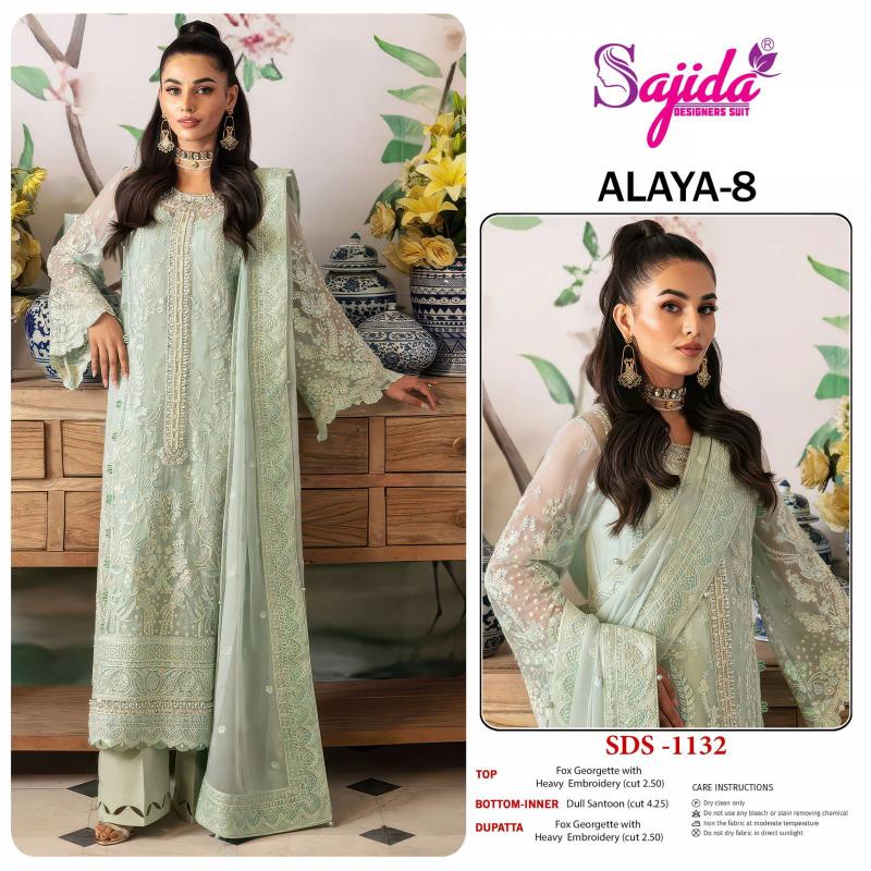 Sajida Alaya Vol 8 catalog wholesale market for pakistani suits in mumbai
