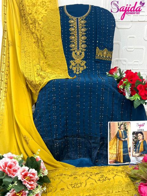 Sajida Asma catalog online wholesale pakistani suits