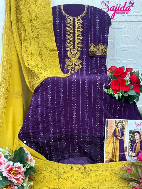 Sajida Asma catalog online wholesale pakistani suits