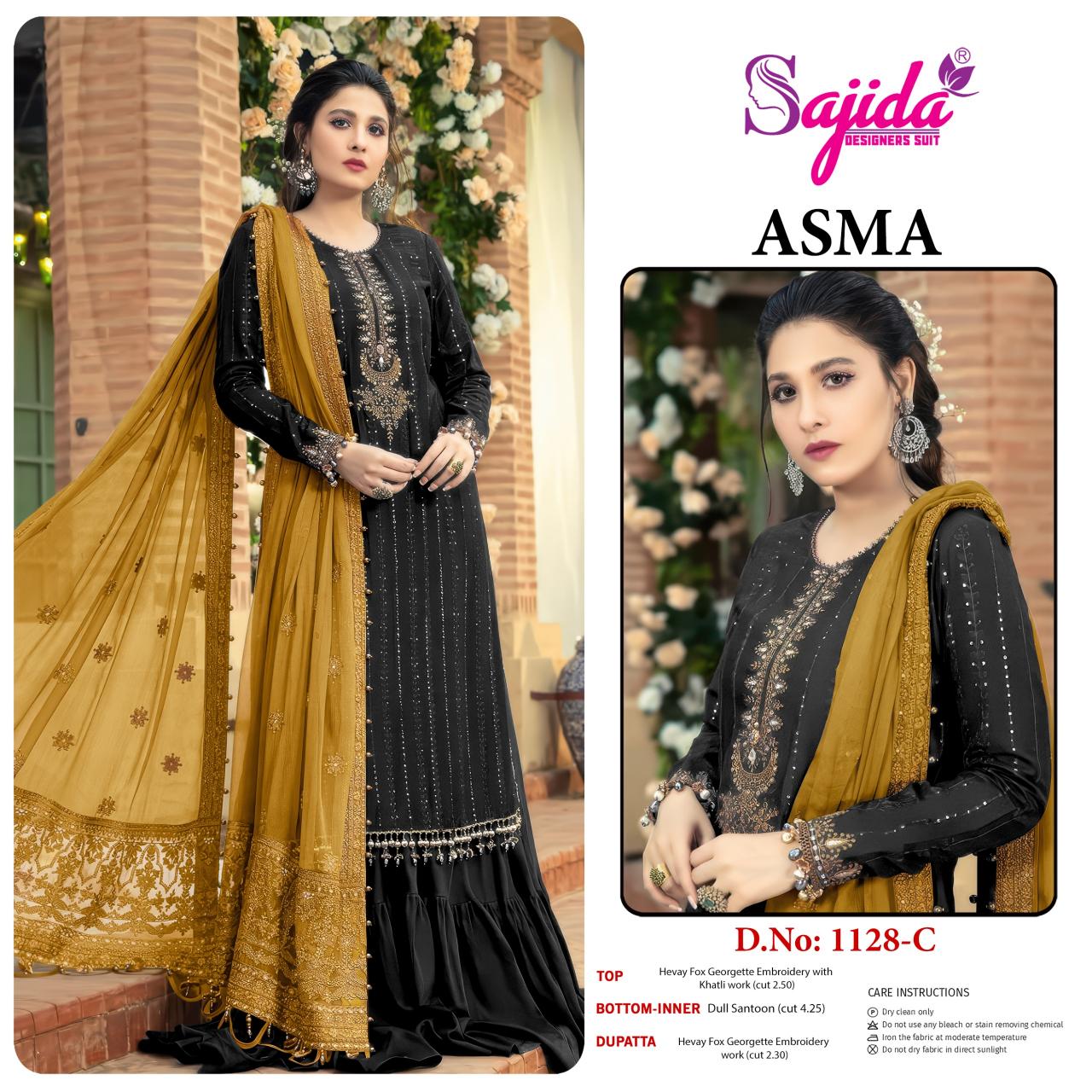 Sajida Asma catalog online wholesale pakistani suits