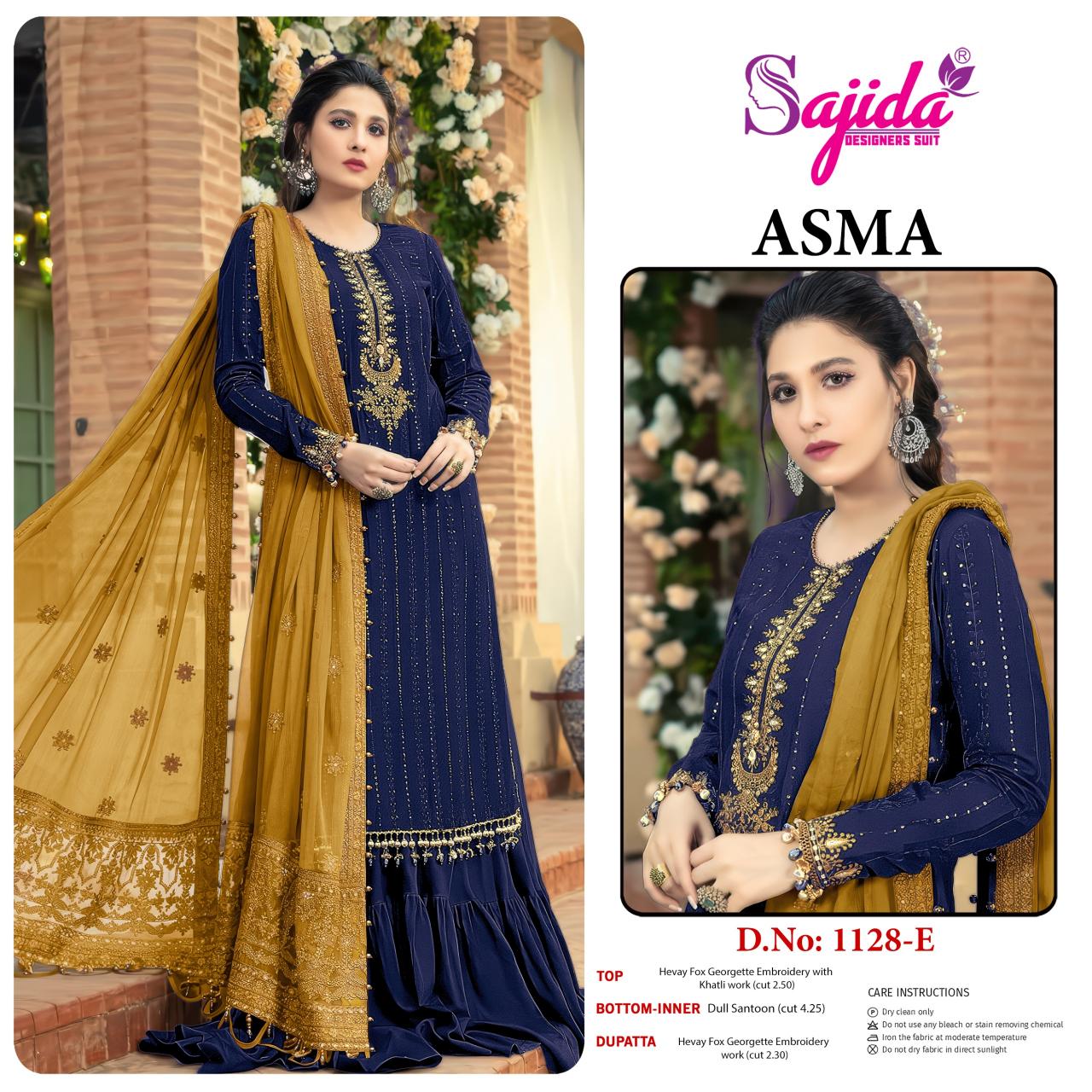 Sajida Asma catalog online wholesale pakistani suits