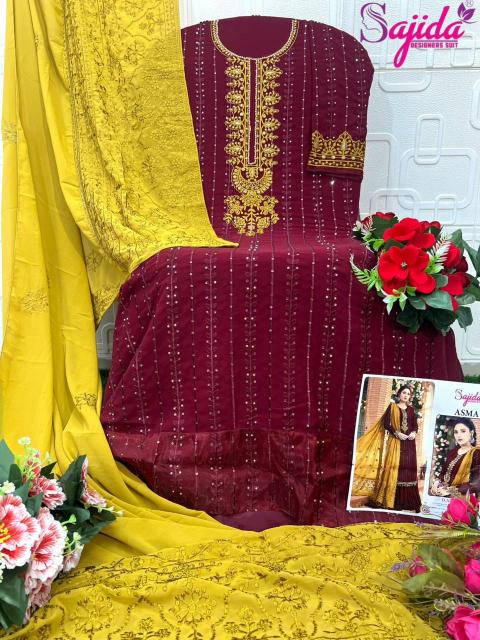 Sajida Asma catalog online wholesale pakistani suits