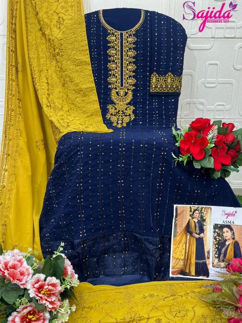 Sajida Asma catalog online wholesale pakistani suits
