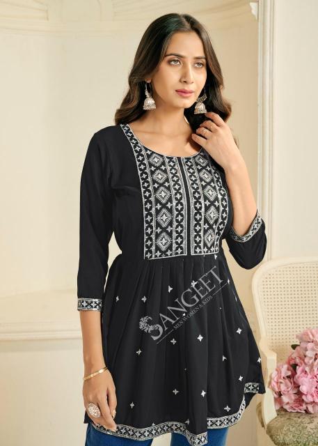 Sangeet Aashini Vol 2 catalog rayon kurti wholesale
