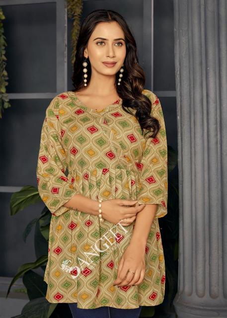 Sangeet Rangoli vol 1 catalog kurti tops wholesale in chennai