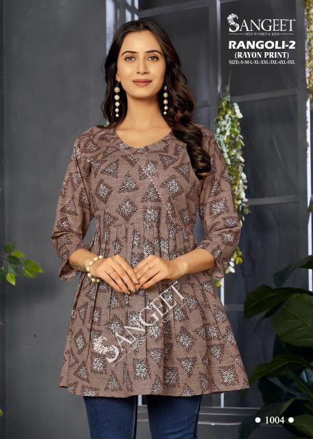 Sangeet Rangoli Vol 2 catalog bulk kurtis wholesale