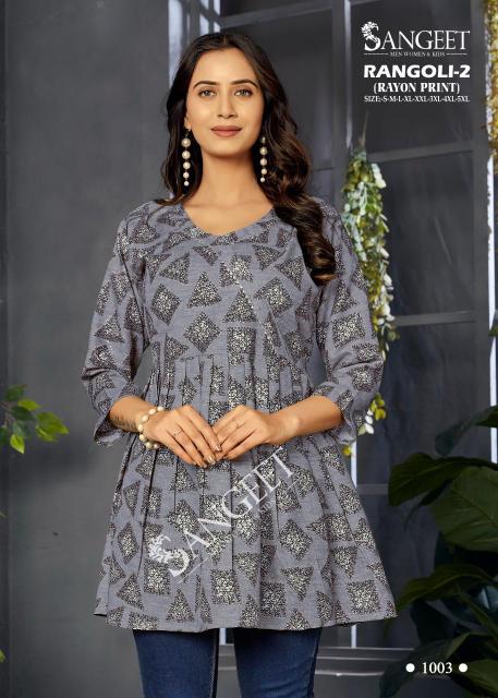 Sangeet Rangoli Vol 2 catalog bulk kurtis wholesale