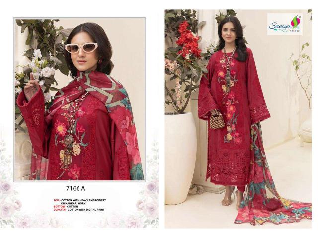 Saniya 7166 catalog pakistani suits wholesale online india