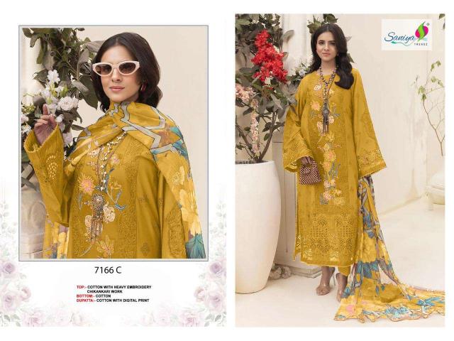 Saniya 7166 catalog pakistani suits wholesale online india