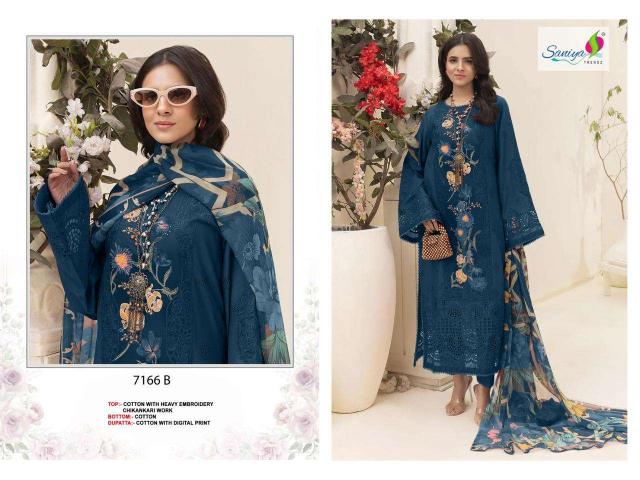 Saniya 7166 catalog pakistani suits wholesale online india