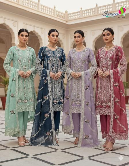 Saniya Ombre vol 5 5001 catalog pakistani suits replica wholesale