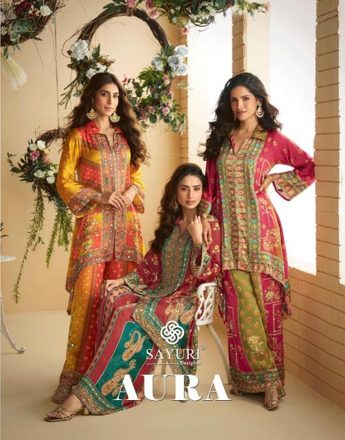 Sayuri Aura catalog best quality salwar suits