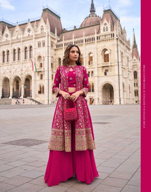 Sayuri Isha catalog premium ladies indo western dress