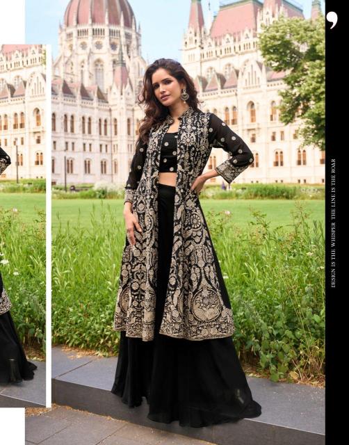 Sayuri Isha catalog premium ladies indo western dress