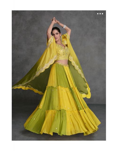 Sayuri Jugni Nx catalog Designer Indo Western lehenga choli