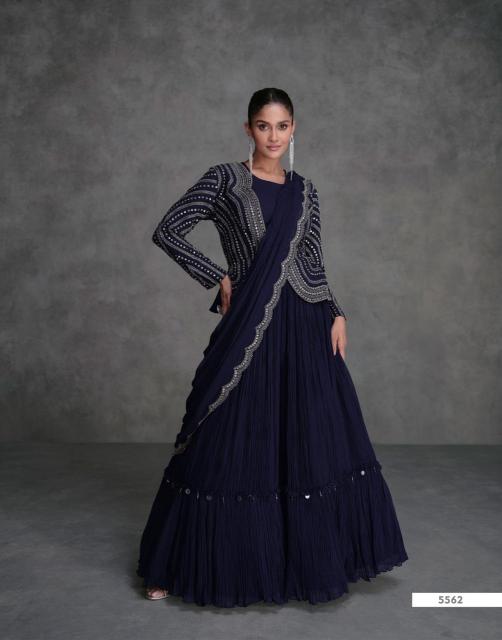 Sayuri Jugni Nx catalog Designer Indo Western lehenga choli