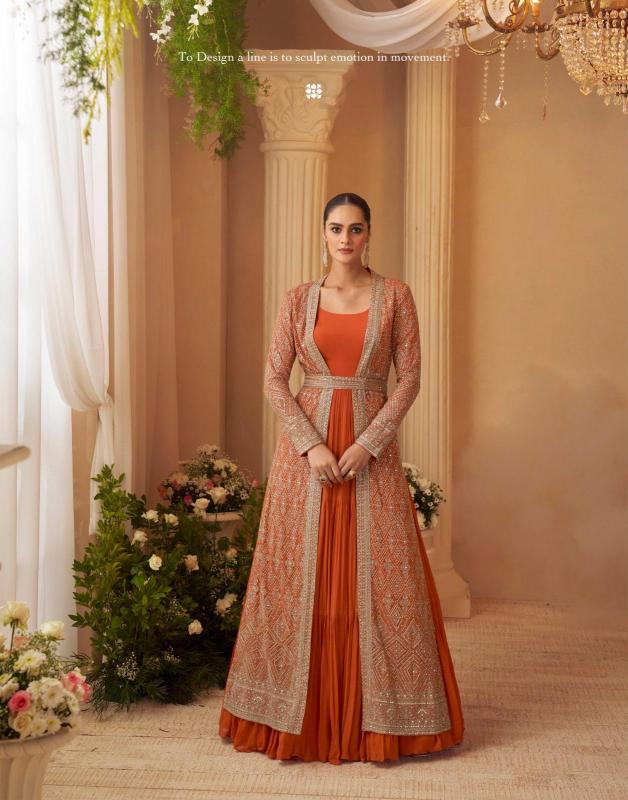 Sayuri Kasmira catalog Designer Gown indo western