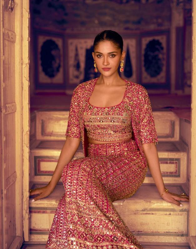 sayuri Mehfil catalog latest designer indowestern dress
