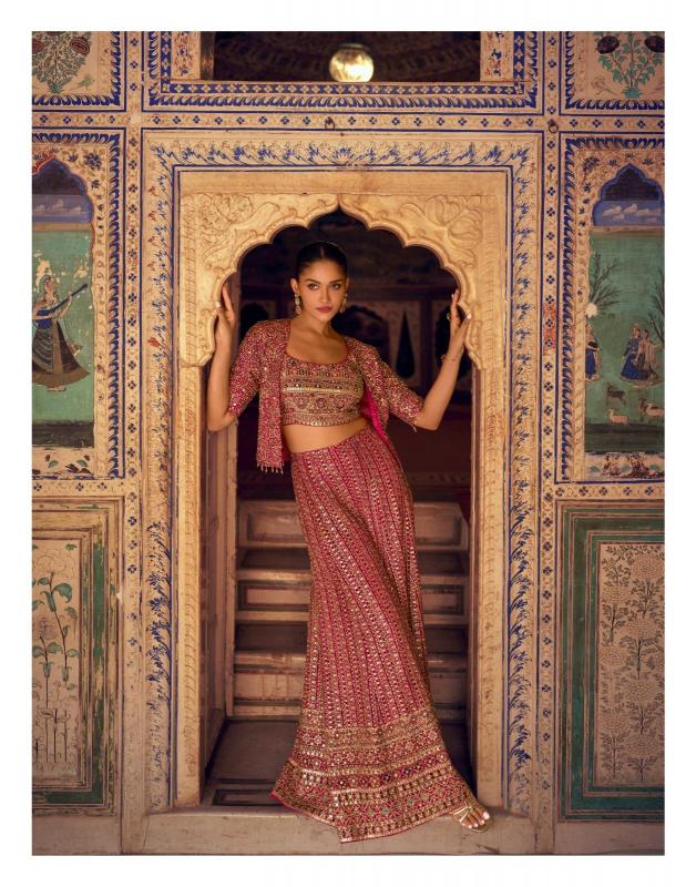 sayuri Mehfil catalog latest designer indowestern dress