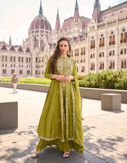 Sayuri Nargis catalog Silk Embroidered Indo Western