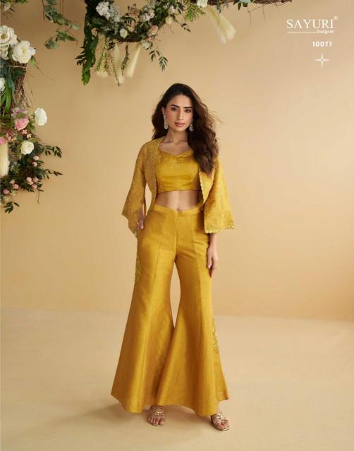 Sayuri Nitya catalog Designer Silk Indo Western