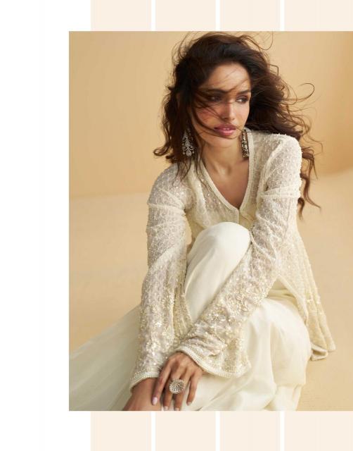 Sayuri Nitya catalog Designer Silk Indo Western