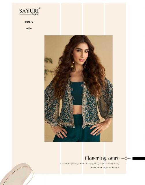Sayuri Nitya catalog Designer Silk Indo Western
