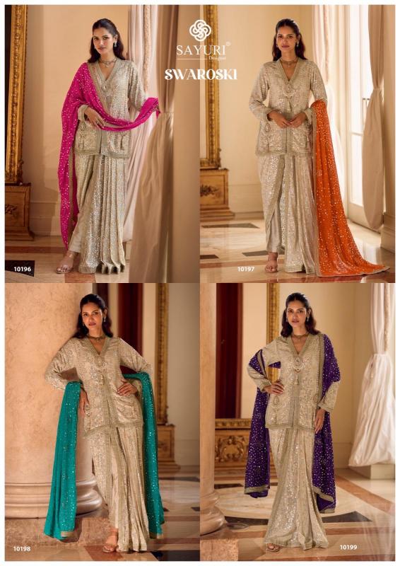 Sayuri Swaroski catalog online wholesale wedding indo western