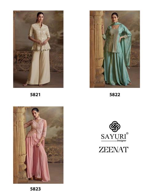 Sayuri Zeenat catalog Designer indo western