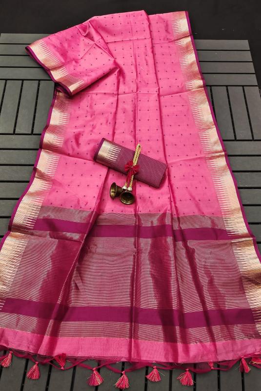 Semi Tussar silk vol 2 0.4 sarees e commerce product 