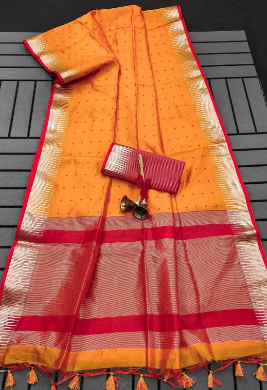 Semi Tussar silk vol 2 0.5 sarees e commerce product 