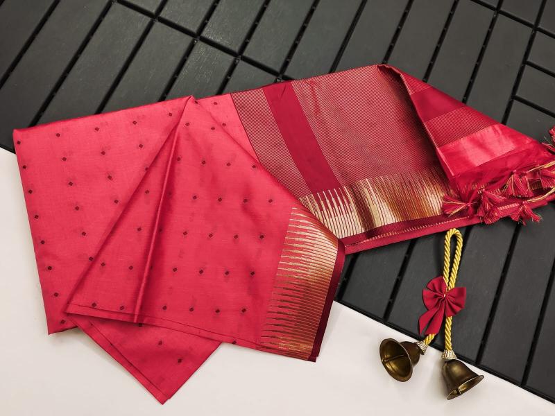 Semi Tussar silk vol 2 0.7 sarees e commerce product 