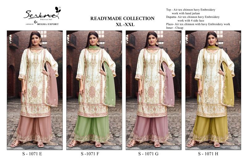 Serine S 1071 catalog pakistani readymade suits wholesale uk