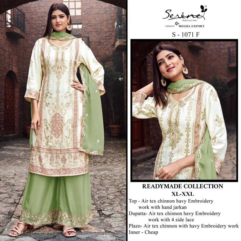 Serine S 1071 catalog pakistani readymade suits wholesale uk