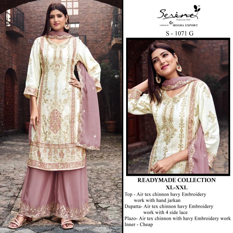 Serine S 1071 catalog pakistani readymade suits wholesale uk