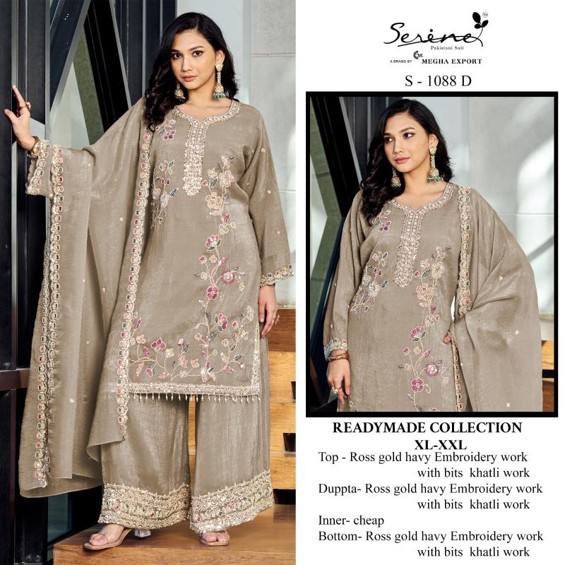 Serine S 1088 catalog wholesale pakistani suits in chennai