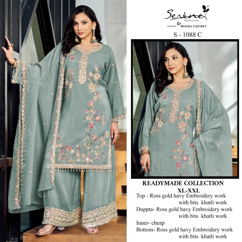 Serine S 1088 catalog wholesale pakistani suits in chennai