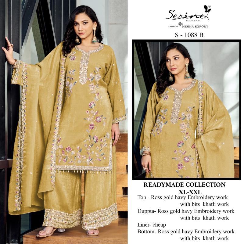 Serine S 1088 catalog wholesale pakistani suits in chennai