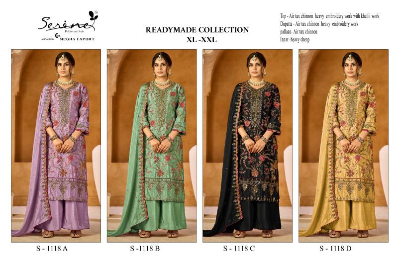 Serine S 1118 catalog wholesale pakistani suits in uae
