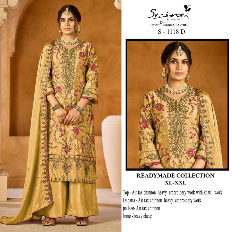 Serine S 1118 catalog wholesale pakistani suits in uae