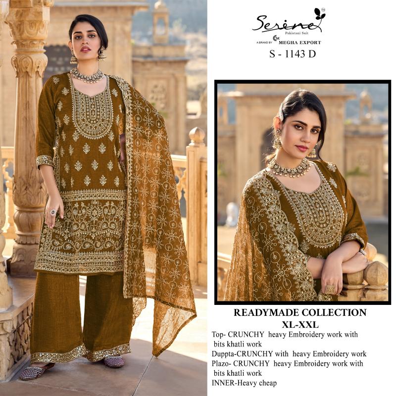 Serine S 1143 catalog wholesale pakistani suits in surat