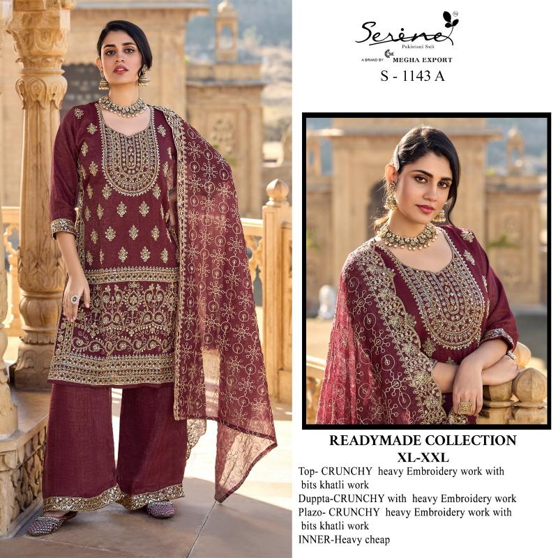 Serine S 1143 catalog wholesale pakistani suits in surat