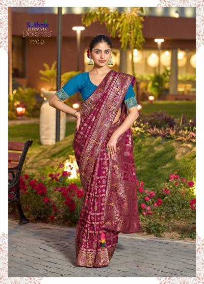 Sethnic Dolenza vol 3 catalog www whosale surat saree with price